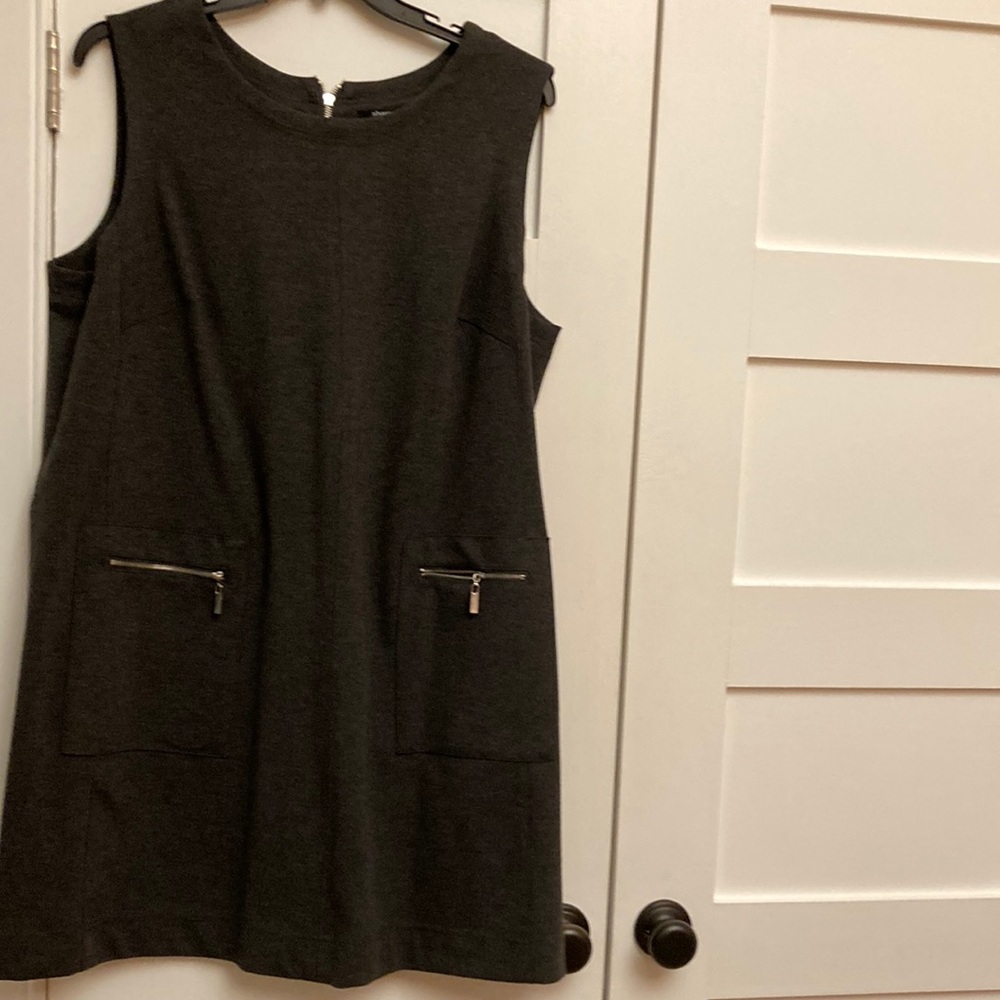 Charcoal grey Sharagano sheath